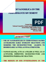 Effect of Nanosilica On The Performance of Cement