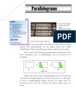 What Are You Going To Learn?: Parallelograms. Those Parallelograms Have Equal Forms and Sizes