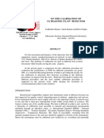 Calibration Steps Using Ultrasonic Flaw Detector