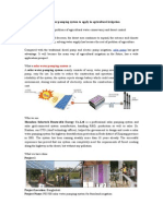 Solar Water Pumping System