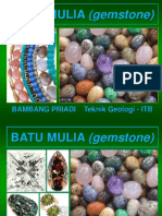 BATU MULIA (Gemstone) : Bambang Priadi Teknik Geologi - Itb