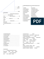 WORKSHEET Conditionals