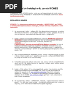 Manual de Instalação Do Pacote SICWEB