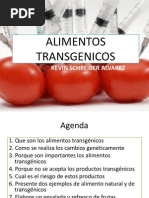 Alimentos Transgenicos