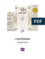 L'ésotérisme (Que Sais-Je) A. Faivre - 2012 PDF