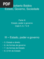 Apresentação Norberto BOBBIO - BH0101 Estado e Relações de Poder - UFABC