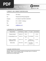 Envi Top Seal MSDS