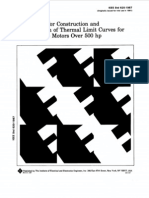 Guide For Construction and Interpretation of Thermal Limit Curves For Squirrel-Cage Motors Over 500