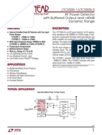 Features Descriptio: LTC5505-1/LTC5505-2 RF Power Detector With Buffered Output and 40dB Dynamic Range