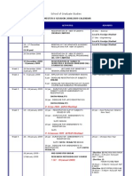 Kalendar UTM Semester 2 2009/2010