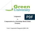 Compensation in A Knowledge-Based Global Economy