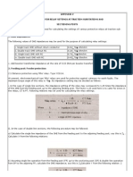 APPENDIX V GUIDELINES FOR RELAY SETTINGS AT TRACTION SUBSTATIONS AND SECTIONING POSTS The Following Guidelines May Be Followed For