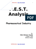 Pest Analysis of Pharma Industry