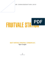 Fruitvale Station - Screenplay by Ryan Coogler