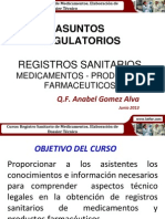 Exposición Registros Sanitario