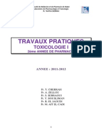 Travaux Pratiques Toxico