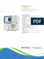 9103 E Flyer Diagnostic Hematology BeneSphera 3part Diff H32 14vs1 E