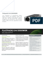 Datasheet Flatpack2 24-2000 WOR