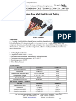 4X Flexiable Dual Wall Heat Shrink Tubing