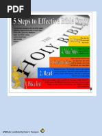 5 Steps To Effective Bible Study