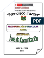 Programación Curricular Anual Rode 2014