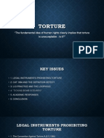 Torture: "The Fundamental Idea of Human Rights Clearly Implies That Torture Is Unacceptable - Is It?"