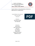 Initiation, Persistency Cooperative Behavior As Change Related Effort of North Fairview High School in K To 12 Implementation