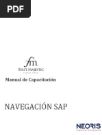 Manual de Capacitación - Navegación SAP