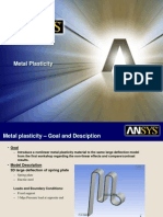 Metal Plasticity