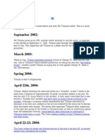 Pat Tillman Timeline