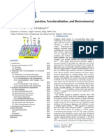 Graphene Oxide: Preparation, Functionalization, and Electrochemical Applications