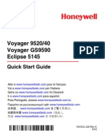 Voyager 9520/40 Voyager GS9590 Eclipse 5145: Quick Start Guide