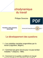 Psychodynamique Du Travail