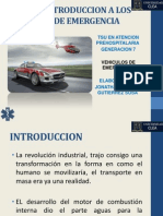 Tarea 2 - Resumen Introduccion A Los Vehiculos de Emergencia