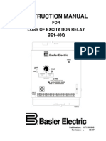 BE1 40Q Loss of Excitation Relay