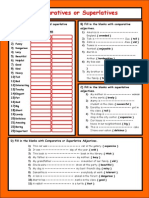 Comparative and Superlative