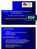 Seismic Attributes - Tectonics