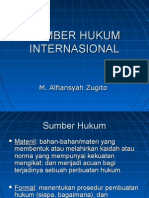 Sumber Hukum Internasional