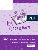 FDE - Ler e Escrever - PIC - 3 Série