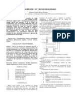 Relatório - Paralelismo de Transformadores