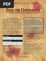 Feng The Unstealthy