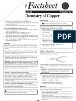 The Chemistry of Copper: Number 83 WWW - Curriculum-Press - Co.uk