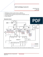 R2A20121SP: Synchronous Phase Shift Full-Bridge Control IC