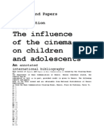 The Influence The Cinema Children Adolescents: of and