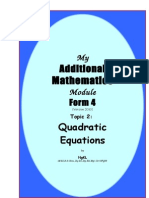 2 Quadratic Eqn