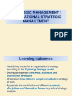 Introduction To Strategic Management