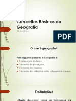 Conceitos Básicos Da Geografia