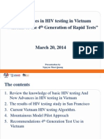 4th Generation HIV Testing