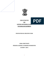 Rdso SPN 197-2008, Earthing and Bonding System