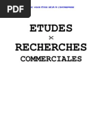 Etude Et Recherche Commercial